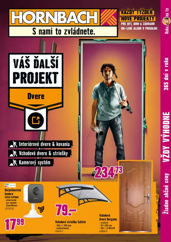 Katalóg HORNBACH v Košice | Váš ďalší projekt - Dvere | 2025-10-23T00:00:00.000Z - 2025-11-06T00:00:00.000Z