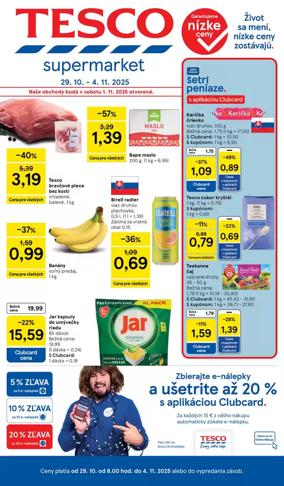 Katalóg Tesco v Banská Bystrica | 20251023002357495 2025 P36 SK SM | 2025-10-29T00:00:00.000Z - 2025-11-04T00:00:00.000Z