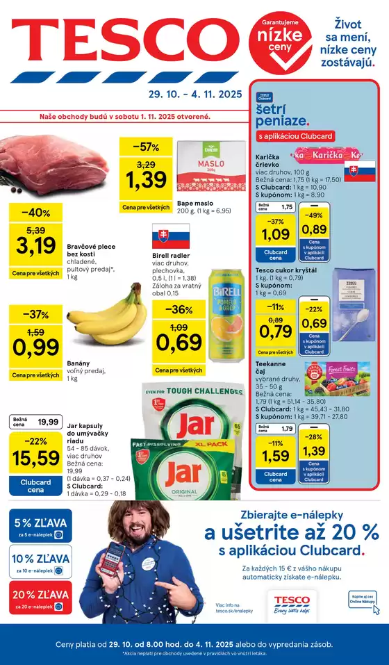 Katalóg Tesco v Banská Bystrica | 20251023081723324 2025 P36 SK HM CHM | 2025-10-29T00:00:00.000Z - 2025-11-04T00:00:00.000Z