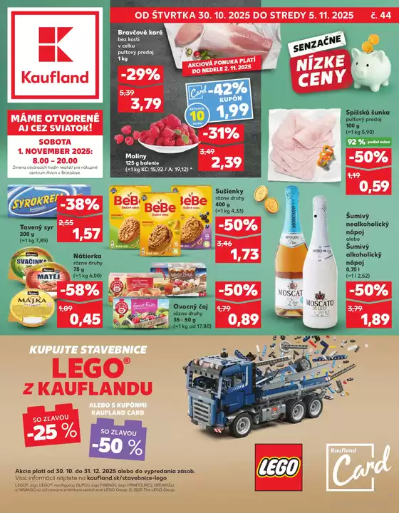 Katalóg Kaufland v Banská Bystrica | Aktuálne ponuky a akcie | 2025-10-30T00:00:00.000Z - 2025-11-05T00:00:00.000Z