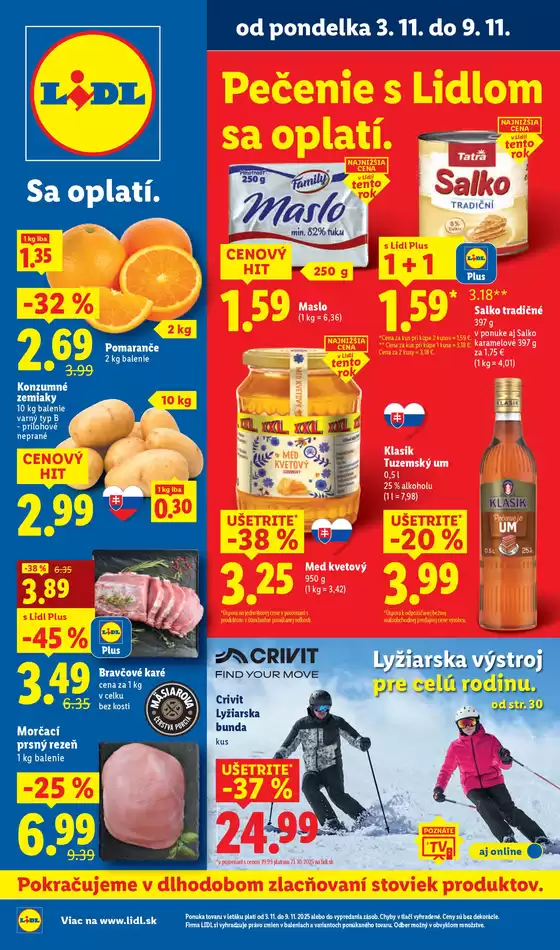Katalóg Lidl v Spišská Nová Ves | Platný od 03. 11. 2025 | 2025-11-03T00:00:00.000Z - 2025-11-09T00:00:00.000Z