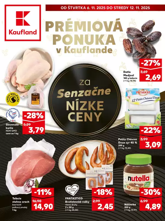 Katalóg Kaufland v Levice | Skvelá ponuka pre lovcov výhodných ponúk | 2025-11-06T00:00:00.000Z - 2025-11-12T00:00:00.000Z