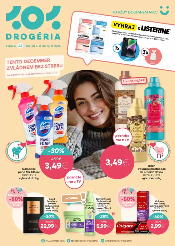 Katalóg 101 Drogerie v Spišská Nová Ves | 101 Drogerie leták | 2025-11-05T00:00:00.000Z - 2025-11-18T00:00:00.000Z