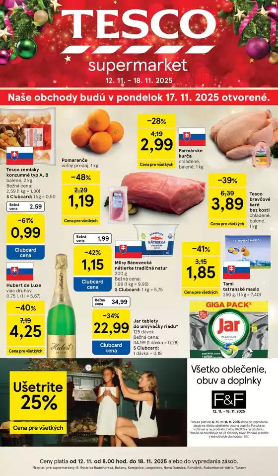 Katalóg Tesco v Liptovský Mikuláš | 20251106002337459 2025 P38 SK SM | 2025-11-12T00:00:00.000Z - 2025-11-18T00:00:00.000Z