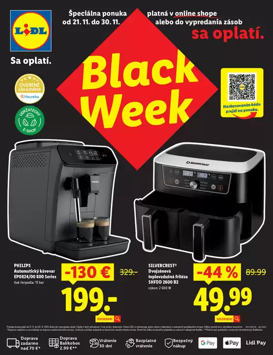 Katalóg Lidl v Martin | Platný od 21. 11. 2025 | 2025-11-20T00:00:00.000Z - 2025-11-30T00:00:00.000Z