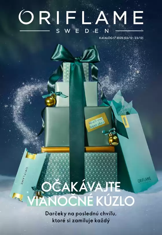 Katalóg Oriflame v Malacky | ORIFLAME katalóg | 2025-03-12T00:00:00.000Z - 2025-12-23T00:00:00.000Z