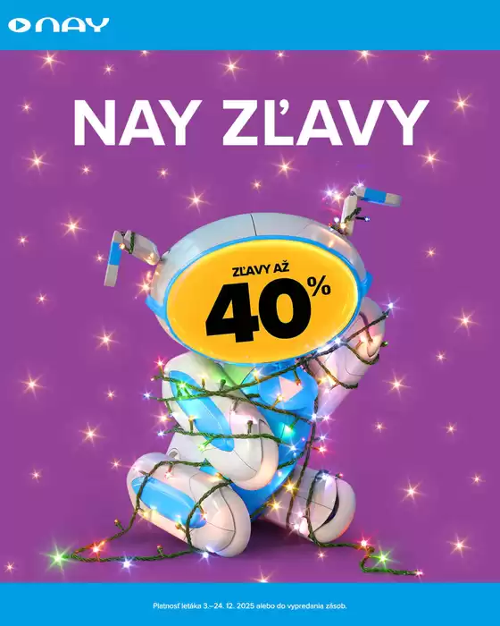 Katalóg NAY v Šaštín-Stráže | NAY Leták | 2025-12-03T00:00:00.000Z - 2025-12-24T00:00:00.000Z
