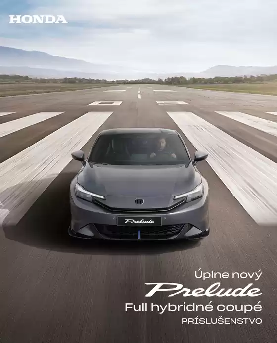 Katalóg Honda v Košice | Honda SK príslušenstvo Prelude | 2025-12-06T00:00:00.000Z - 2025-12-20T00:00:00.000Z