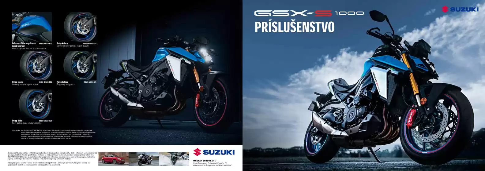 Katalóg Suzuki v Poprad | Suzuki GSX-S1000 ACCESSORY | 2025-12-11T00:00:00.000Z - 2025-12-25T00:00:00.000Z