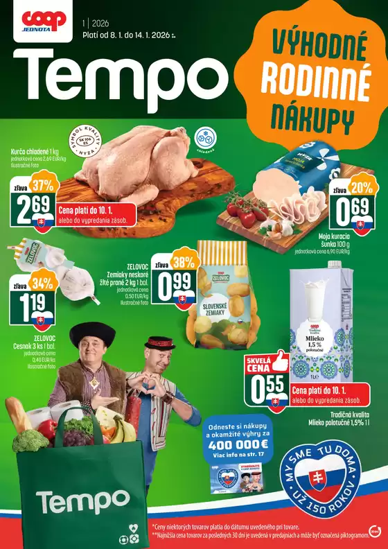 Katalóg COOP Jednota v Pezinok | Zľavy a akcie | 2026-01-08T00:00:00.000Z - 2026-01-14T00:00:00.000Z