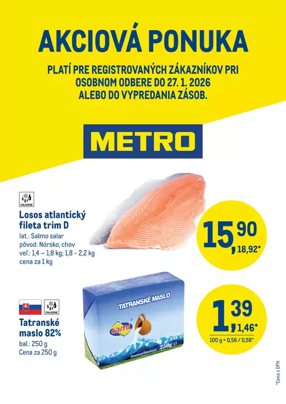 Katalóg METRO v Prešov | Akciová ponuka | 2026-01-22T00:00:00.000Z - 2026-01-27T00:00:00.000Z