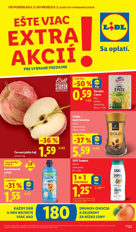 Katalóg Lidl v Rimavská Sobota | Platné od 02. 02. 2026 | 2026-02-02T00:00:00.000Z - 2026-02-08T00:00:00.000Z