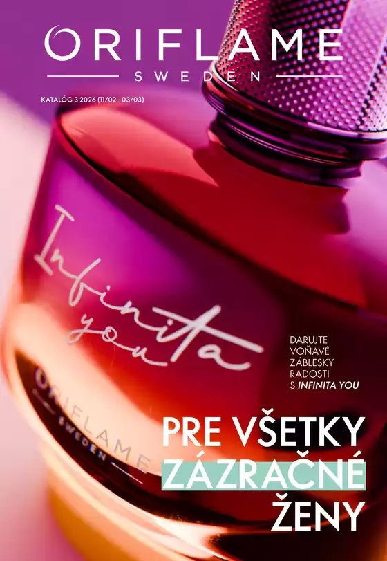 Katalóg Oriflame v Sereď | ORIFLAME katalóg | 2026-02-11T00:00:00.000Z - 2026-03-03T00:00:00.000Z