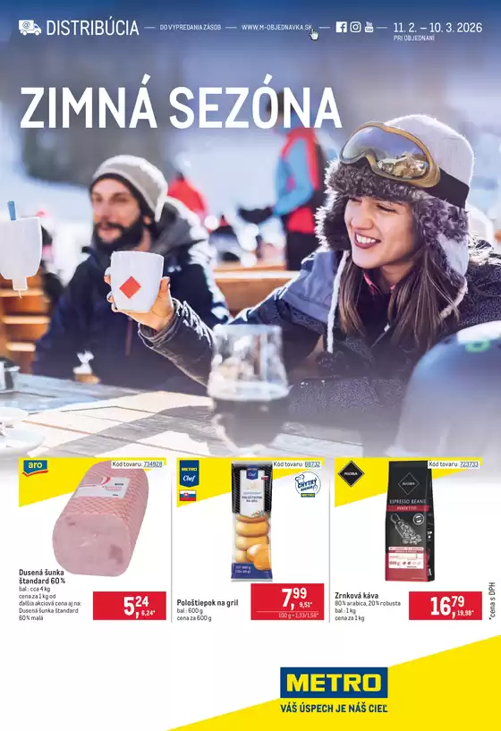 Katalóg METRO v Trebišov | Zimná sezóna | 2026-02-11T00:00:00.000Z - 2026-03-10T00:00:00.000Z