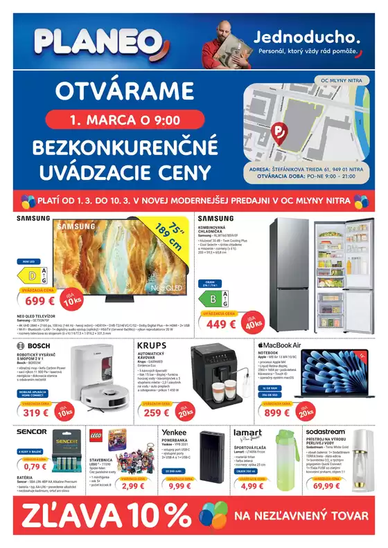 Katalóg PLANEO Elektro v Liptovský Mikuláš | PLANEO leták | 2026-03-01T00:00:00.000Z - 2026-03-10T00:00:00.000Z