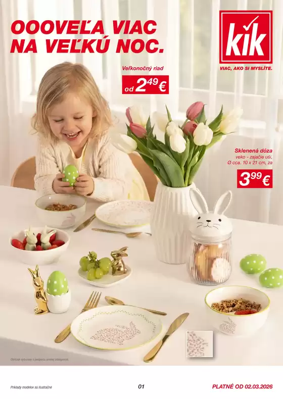 Katalóg KiK v Holíč | Kik katalóg | 2026-03-02T00:00:00.000Z - 2026-03-02T00:00:00.000Z