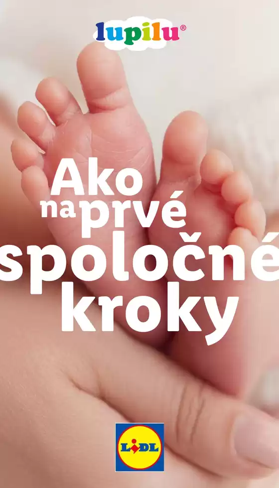 Katalóg Lidl v Štúrovo | Prvé spoločné kroky | 2026-03-02T00:00:00.000Z - 2027-03-31T00:00:00.000Z