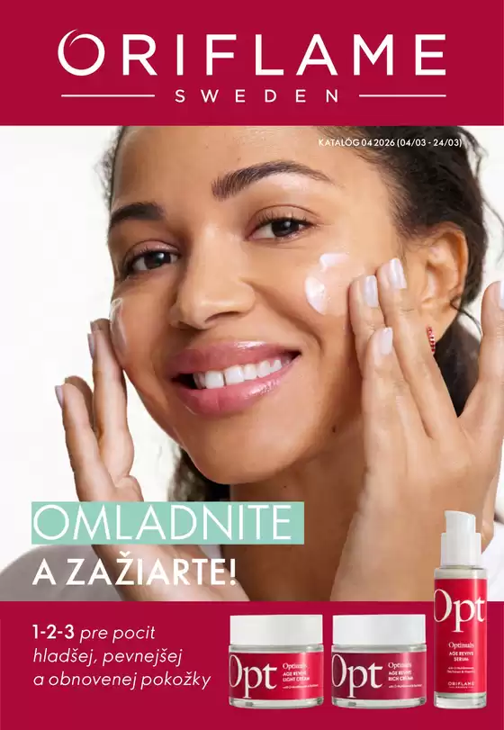 Katalóg Oriflame v Snina | Najlepšie ponuky pre šetrných | 2026-03-04T00:00:00.000Z - 2026-03-24T00:00:00.000Z