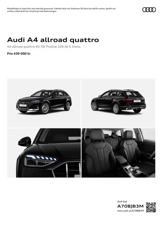 Audi A4 allroad quattro