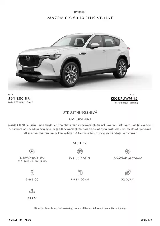 MAZDA CX-60!