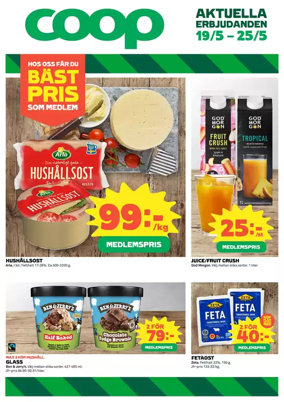 Coop-katalog i Norrtälje | Specialerbjudanden för dig | 2025-05-19T00:00:00.000Z - 2025-05-25T00:00:00.000Z