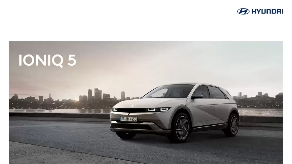 Hyundai Modellbroschyr Nya IONIQ 5