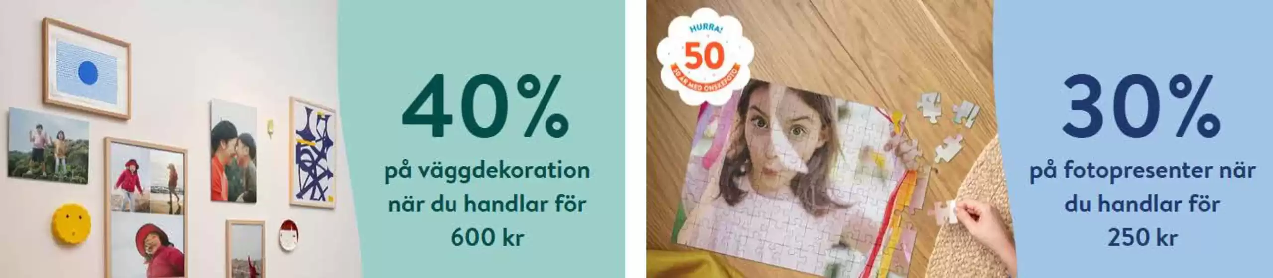 Få 40% rabatt!