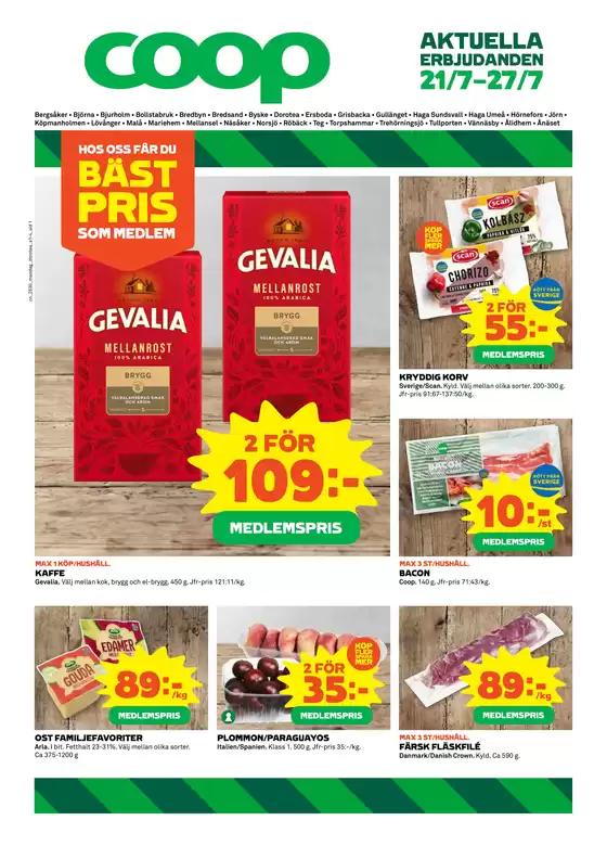 Coop-katalog | Exklusiva deals och fynd | 2025-07-21T00:00:00.000Z - 2025-07-27T00:00:00.000Z
