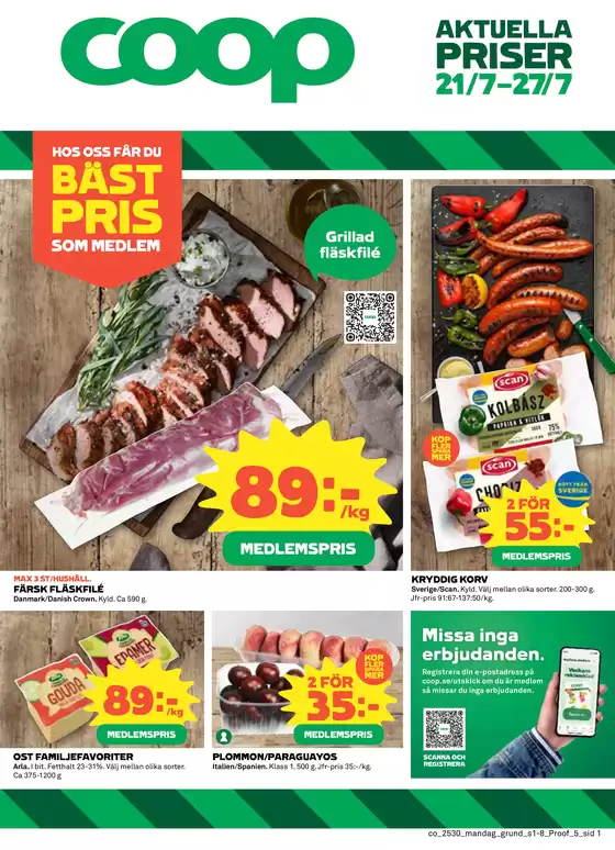 Coop-katalog | Spara nu med våra deals | 2025-07-21T00:00:00.000Z - 2025-07-27T00:00:00.000Z