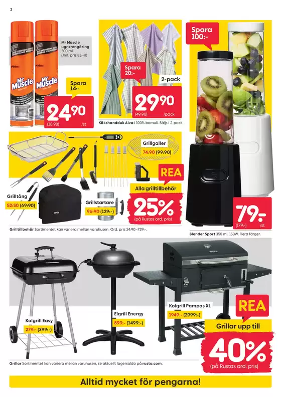 Rusta reklambad