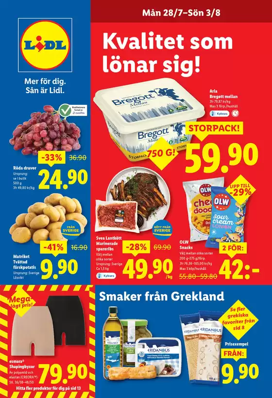 Lidl-katalog i Horsarydmark | Våra bästa erbjudanden för dig | 2025-07-28T00:00:00.000Z - 2025-08-03T00:00:00.000Z
