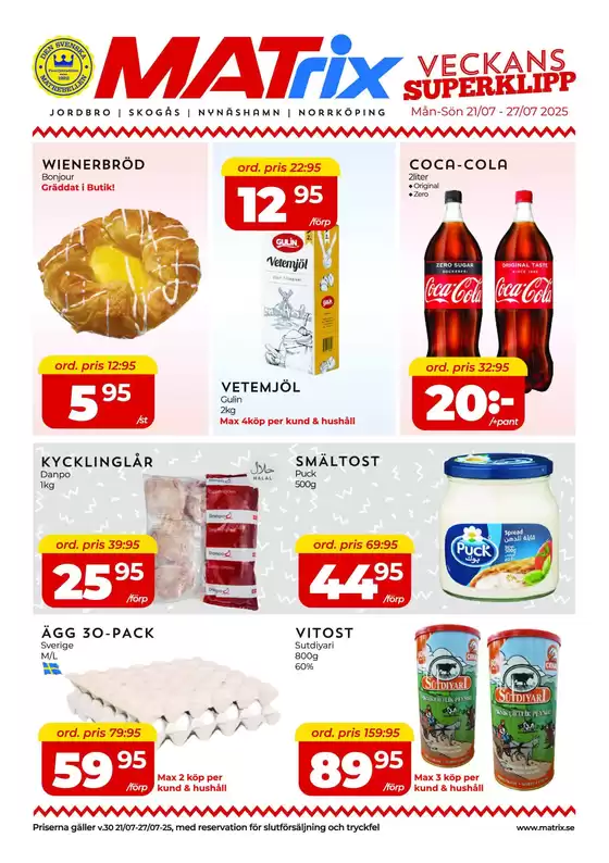 Matrix Butikerna-katalog i Tomelilla | Matrix Veckans Annons | 2025-07-21T00:00:00.000Z - 2025-07-27T00:00:00.000Z