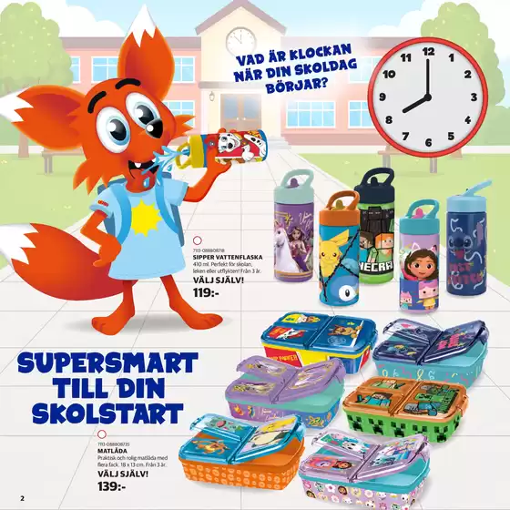Lekia skolstart!