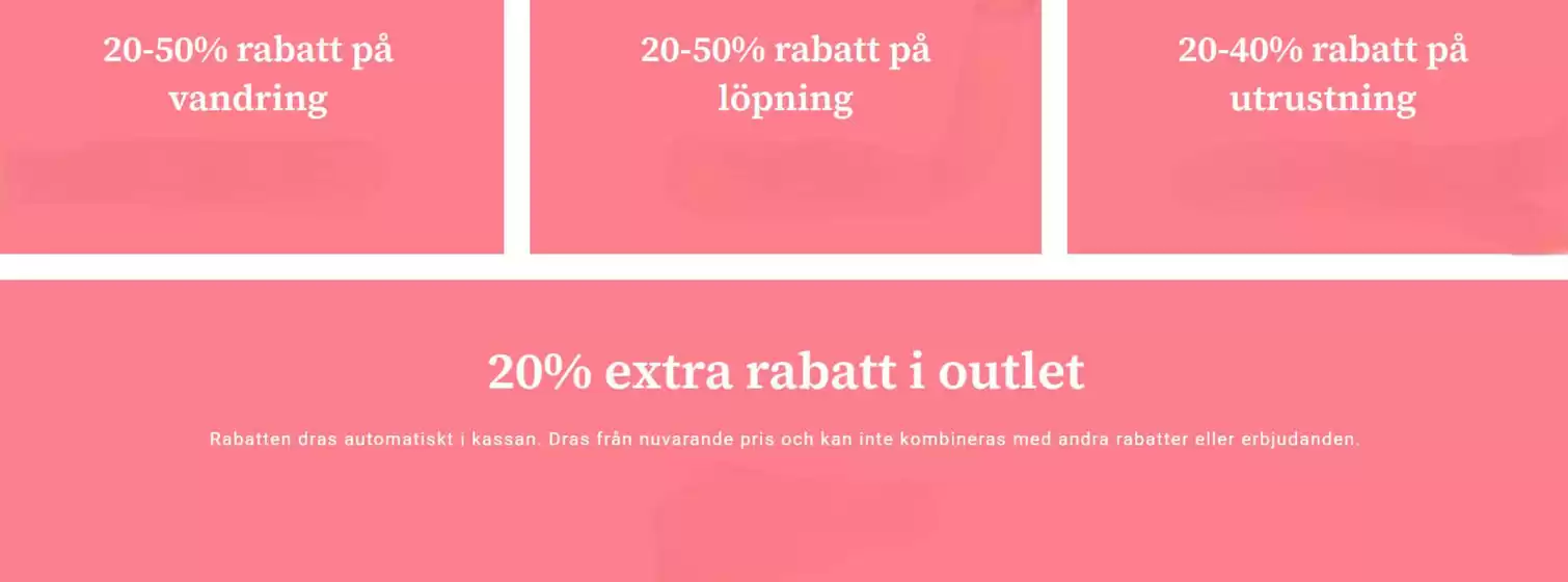 Upp till 20-50% rabatt!