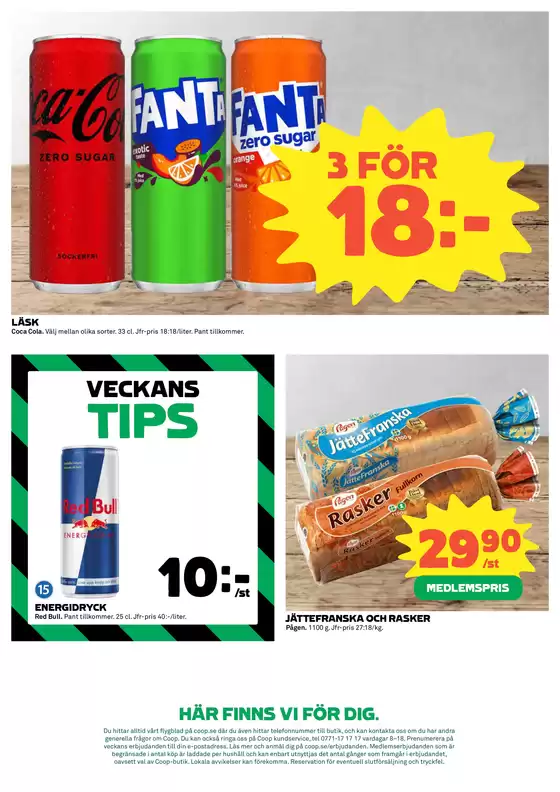 Top-deals och rabatter