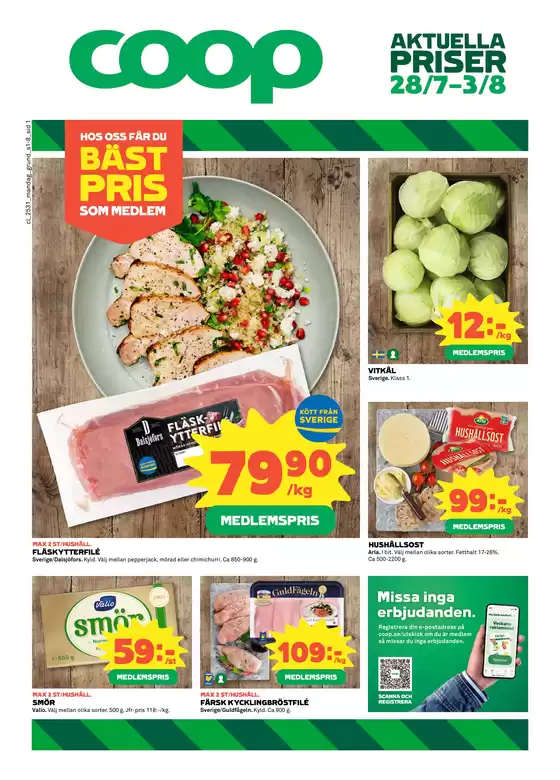 Coop-katalog i Anderstorp | Stort urval av erbjudanden | 2025-07-28T00:00:00.000Z - 2025-08-03T00:00:00.000Z