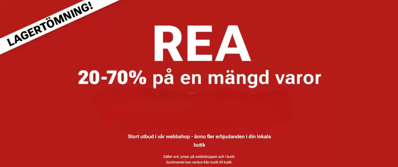 Eurosko-katalog | Rea! 20-70% på en mängd varor. | 2025-07-24T00:00:00.000Z - 2025-08-06T00:00:00.000Z