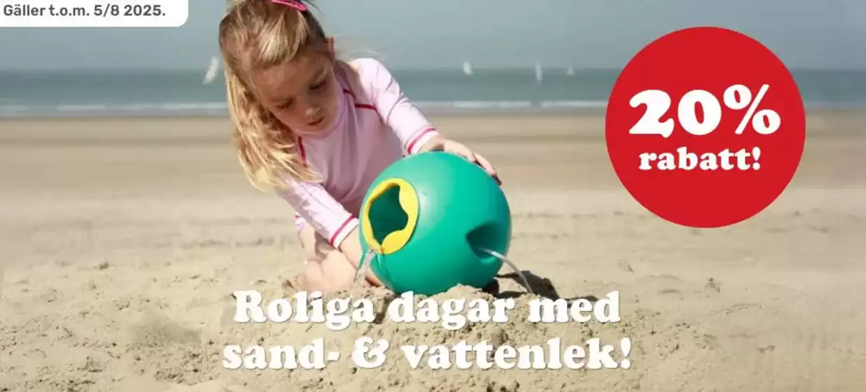 Stor & Liten-katalog i Hyltebruk | Upp till 25%! | 2025-07-24T00:00:00.000Z - 2025-08-05T00:00:00.000Z
