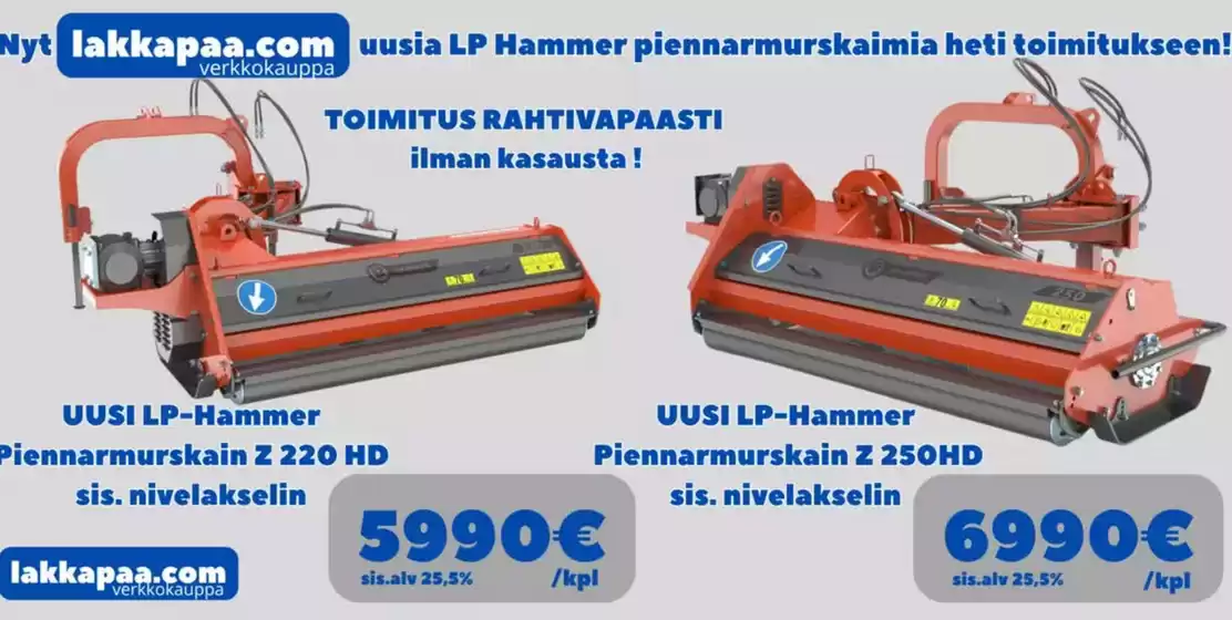 Lakkapää-katalog i Kalmar | Fantastiska erbjudanden! | 2025-07-25T00:00:00.000Z - 2025-08-09T00:00:00.000Z