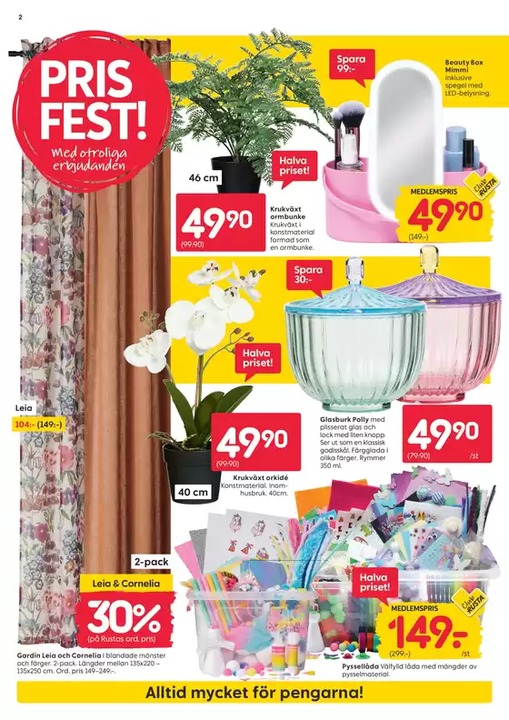 Rusta reklambad
