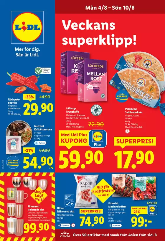 Lidl-katalog i Bunkeflostrand | Exklusiva deals för våra kunder | 2025-08-04T00:00:00.000Z - 2025-08-10T00:00:00.000Z