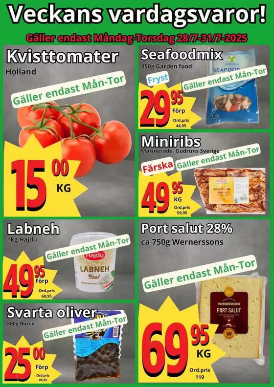 Veckans erbjudande!