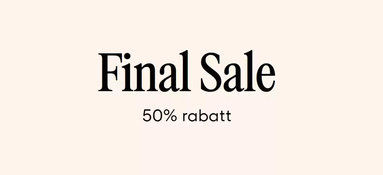 Gant-katalog i Älvdalen | Final sale! 50% rabatt. | 2025-07-28T00:00:00.000Z - 2025-08-11T00:00:00.000Z