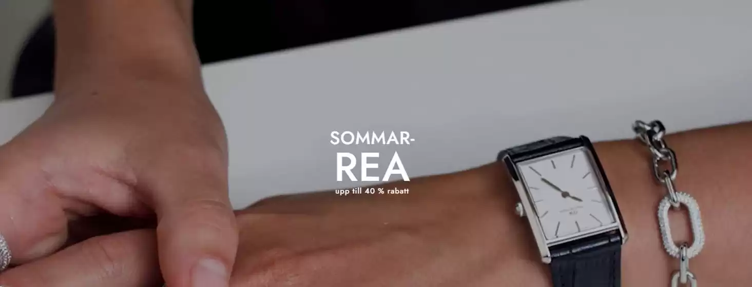 Daniel Wellington-katalog i Mora (Dalarna) | Sommar-rea! Upp till 40% rabatt. | 2025-07-30T00:00:00.000Z - 2025-08-13T00:00:00.000Z