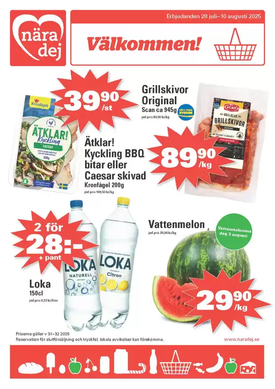 Nära dej-katalog i Ystad | Fantastiska erbjudanden! | 2025-07-30T00:00:00.000Z - 2025-08-10T00:00:00.000Z