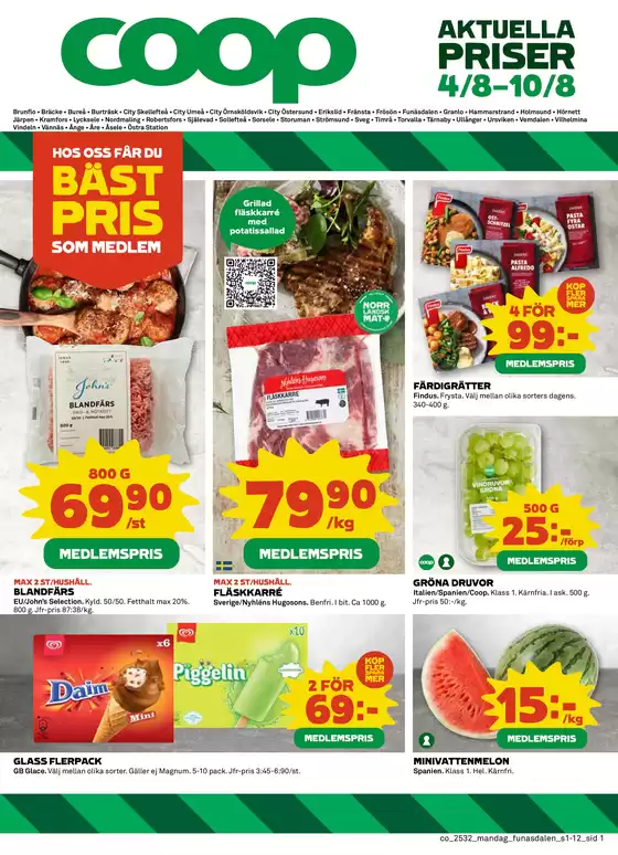 Coop-katalog i Alingsås | Spara nu med våra deals | 2025-08-04T00:00:00.000Z - 2025-08-10T00:00:00.000Z