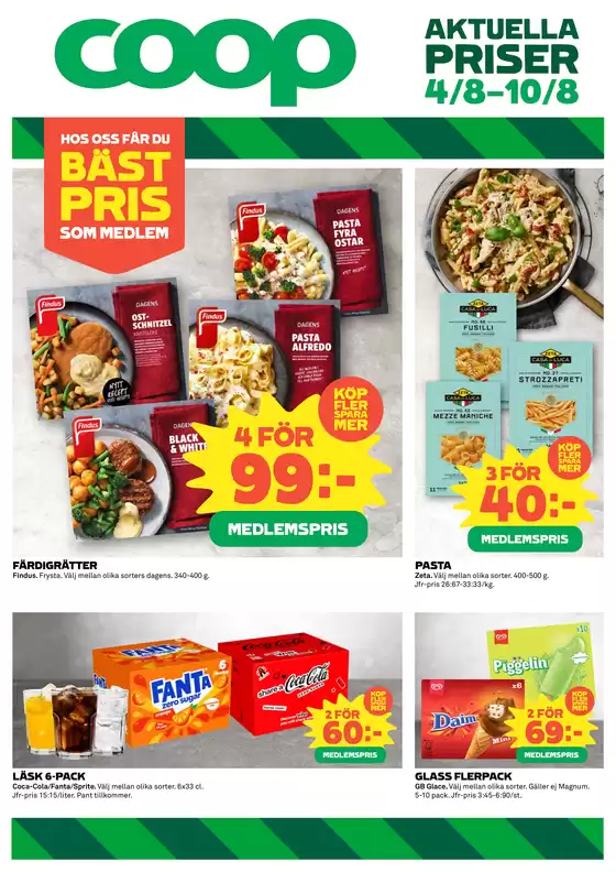 Coop-katalog i Alingsås | Nya erbjudanden att upptäcka | 2025-08-04T00:00:00.000Z - 2025-08-10T00:00:00.000Z