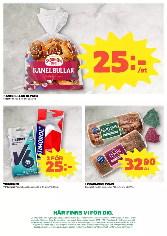 Nya erbjudanden att upptäcka