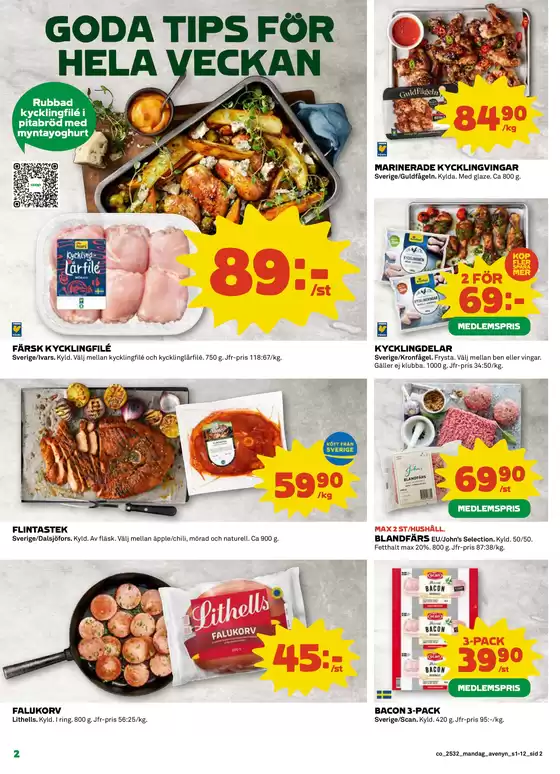 Top-deals och rabatter