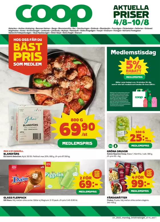 Aktuella fynd och erbjudanden